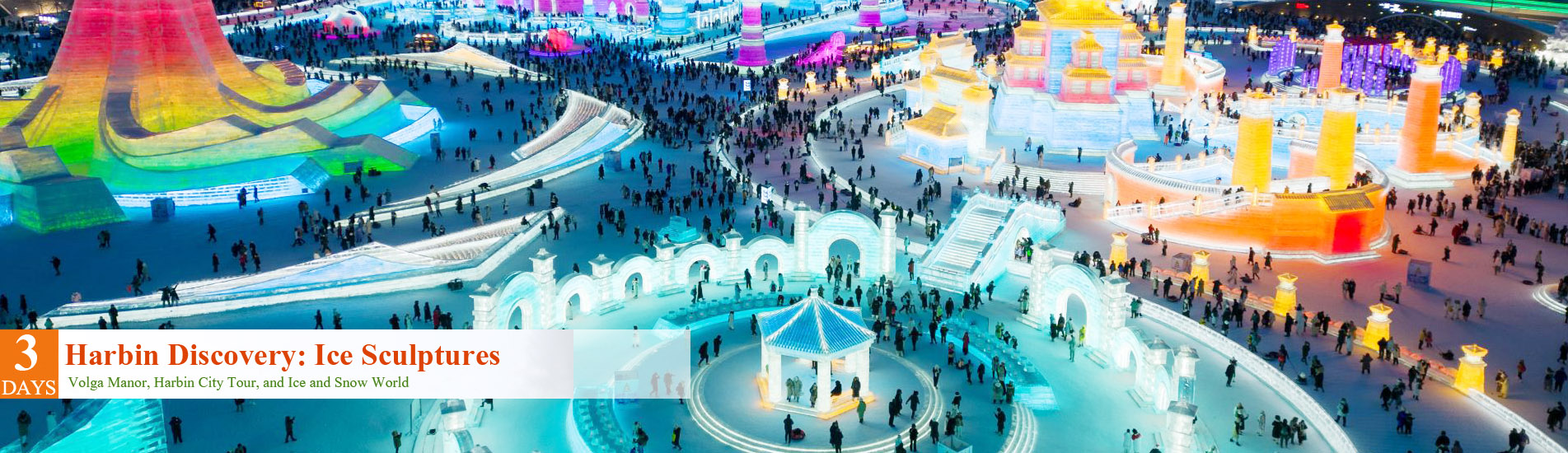 3-Day Harbin Discovery: Ice Sculptures, and Winter Magic