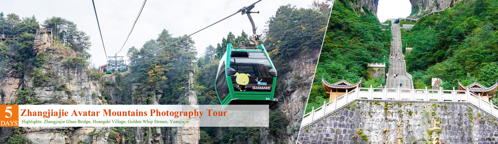 5 Days Zhangjiajie Avatar Mountains Photography Tour