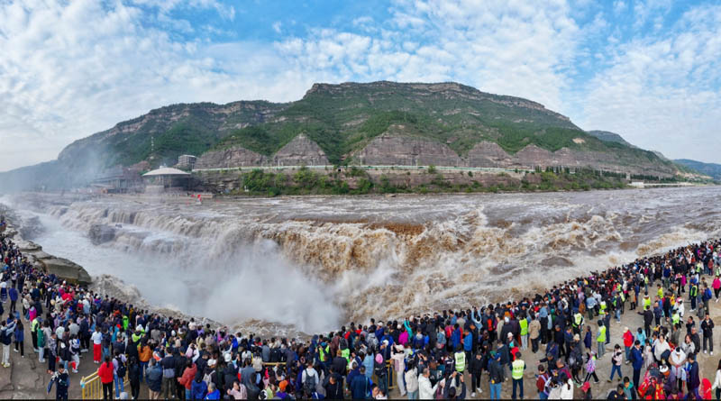 Hukou Waterfall in Shanxi