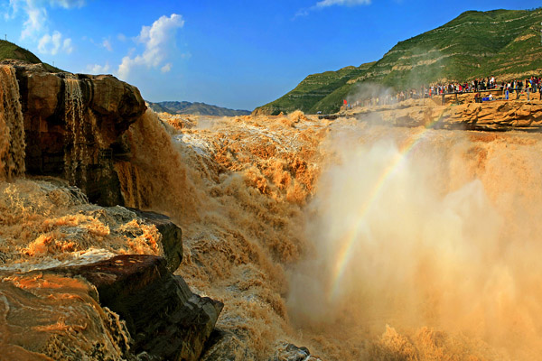 Hukou Waterfall in Shanxi