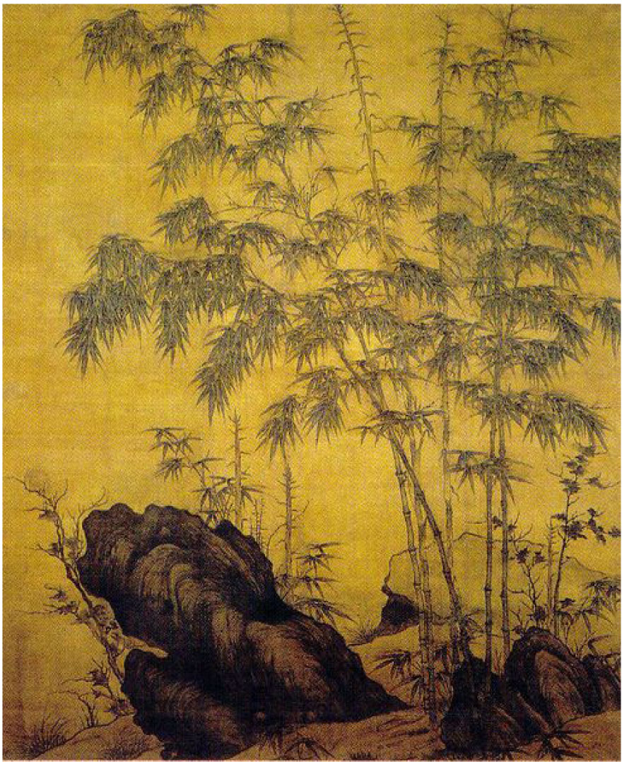 Bamboo and Rocks is a painting by Li Kan, the late Song Dynasty artist.